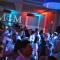 Audio Events | Projection monogram and uplighting for a wedding at the Portsmouth Harbor Events & Conference Center