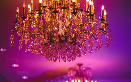 Gorgeous wedding lighting at the Wentworth by the Sea