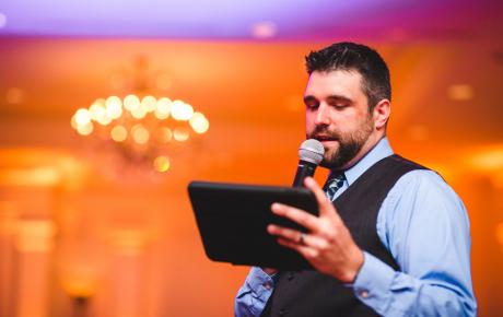 Audio Events Wedding DJ and MC Mike Guyre 
