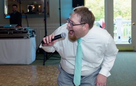 Wedding toast at Abenaqui Country Club - Rye NH. Photo by Rick Bouthiette Photography