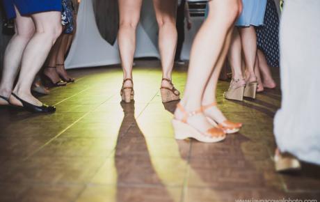 Dancing at Flag Hill Winery - Lee, NH. Photo by Jayna Cowal Photography - Wedding DJ Audio Events